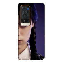 Чехол с дизайном Венздей 2 на Vivo X60 Pro Plus – Глаза Уэнсдей