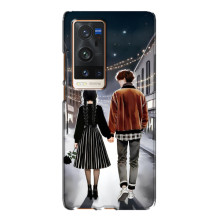 Чехол с дизайном Венздей 2 на Vivo X60 Pro Plus – Уэнсдей и Тайлер