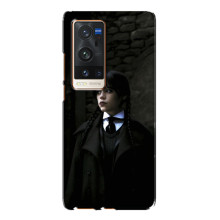 Чехол с дизайном Венздей 2 на Vivo X60 Pro Plus – Уэнсдей в костюме