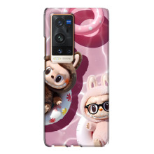 Чехол с Лабубу на Vivo X60 Pro Plus (Игрушка Лабубу)