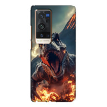 Чехол с картинкой «Хищники» для Vivo X60 Pro Plus – Динозавр