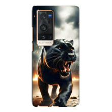 Чехол с картинкой «Хищники» для Vivo X60 Pro Plus – Пантера