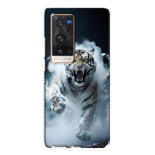 Чехол с картинкой «Хищники» для Vivo X60 Pro Plus – Тигр