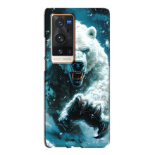 Чехол с картинкой «Хищники» для Vivo X60 Pro Plus – Медведь
