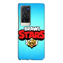 Силиконовый Чехол на Vivo X60 Pro Plus с картинкой Brawl Stars (Бравл Старс)