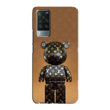 Чехлы для Vivo X60 Pro - Bearbrick Louis Vuitton (PREMIUMPrint) (Bearbrick)