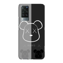 Чехлы для Vivo X60 Pro - Bearbrick Louis Vuitton (PREMIUMPrint) (БеарБрик глаза)