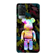 Чехлы для Vivo X60 Pro - Bearbrick Louis Vuitton (PREMIUMPrint) (Яркий Bearbrick)