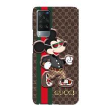 Чохли  GUCCI для ВІВО Х60 Про (AlphaPrint) (Маус Гуччі)