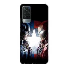 Чехлы с героями Марвел Vivo X60 Pro (VPrint)