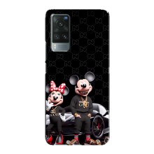 Чехол Disney Mouse Vivo X60 Pro (PREMIUMPrint) (Семья Маусов)