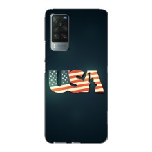 Чехол Флаг USA для Vivo X60 Pro – USA