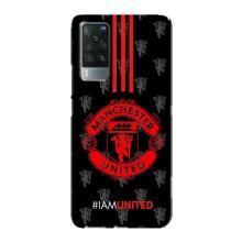 Чохол Манчестер Юнайтед для ВІВО Х60 Про (AlphaPrint) (лого МЮ)