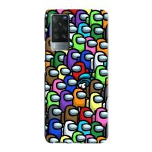 Чохли Амонг Ас для Vivo X60 Pro (AlphaPrint) (Убитий)