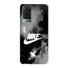 Чохол для Vivo X60 Pro - з принтом Найк (AlphaPrint) (Лого Найк)
