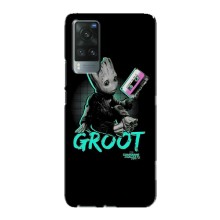 Чехол Супергерои Марвел на Виво Х60 Про (Groot)