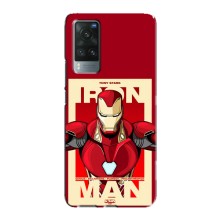 Чехол Супергерой Железный человек на Vivo X60 Pro – Iron man