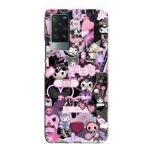 Чехол с кроликом Куроми на Vivo X60 Pro – Коллаж Куроми