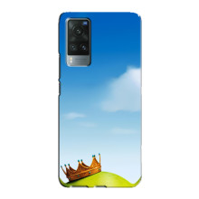 Чехол с мультфильмом Шрек на Vivo X60 Pro – Голова Шрека