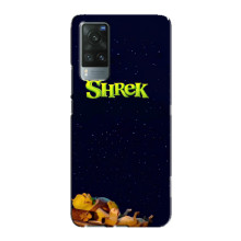 Чехол с мультфильмом Шрек на Vivo X60 Pro – Шрек лого