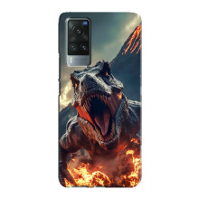 Чехол с картинкой «Хищники» для Vivo X60 Pro – Динозавр