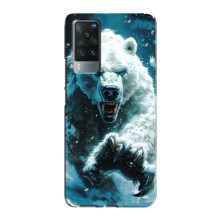 Чехол с картинкой «Хищники» для Vivo X60 Pro – Медведь