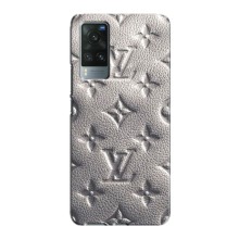 Текстурный Чехол Louis Vuitton для Виво Х60 Про – Бежевый ЛВ