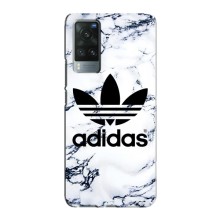 Чехлы Адидас для Vivo X60 (AlphaPrint) (Адидас на мраморе)