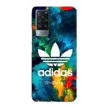 Чехлы Адидас для Vivo X60 (AlphaPrint) (Яркий Адидас)