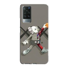 Чохли для Vivo X60 - Bearbrick Louis Vuitton (PREMIUMPrint) (Беарбрік Джордан)