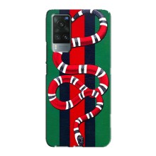 Чехлы ГУЧЧИ для Виво Х60 (AlphaPrint) (Gucci змия)
