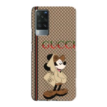 Чехлы ГУЧЧИ для Виво Х60 (AlphaPrint) (Mickey GUCCI)