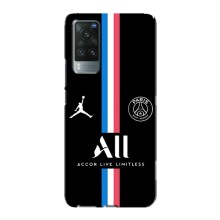 Чехлы PSG для Vivo X60 (AlphaPrint) (футболка ПСЖ)