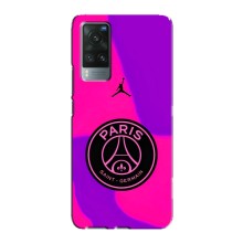 Чехлы PSG для Vivo X60 (AlphaPrint) (яркий ПСЖ)