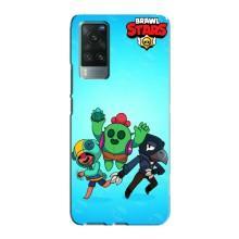 Чехлы Brawl Stars для Vivo X60 (AlphaPrint)