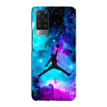 Чехлы для Vivo X60 - с картинкой JORDAN (AlphaPrint) (Яркий Джордан)