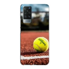 Чехлы с принтом Спортивная тематика для Vivo X60 (Теннисный корт)
