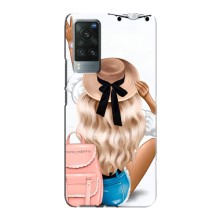 Чехол с печатью для Vivo X60 - (Мода) (AlphaPrint) (Путешествие)