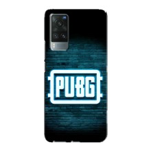 Чехол PUBG для Виво Х60 (AlphaPrint) (Лого PUBG)