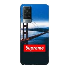 Чеохол для Vivo X60 з картинкою Supreme (AlphaPrint)