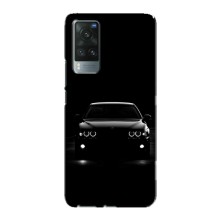 Чехол для Виво Х60 - с принтом БМВ (AlphaPrint) (Машина BMW)