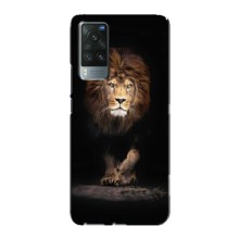 Чехол со Львом для Vivo X60 (VPrint) (Лев)