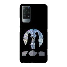 Чехлы Венсдей на Vivo X60 Уэнсдей (AlphaPrint) (комната Уэнздей)
