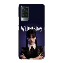 Чехлы Венсдей на Vivo X60 Уэнсдей (AlphaPrint) (Wednesday)