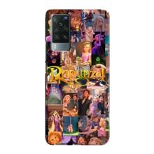Чехол Рапунцель для Vivo X60 – Рапунцель коллаж