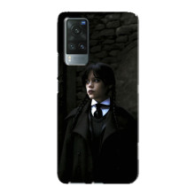 Чохол з дизайном Венздей 2 на Vivo X60 – Венздей в костюмі