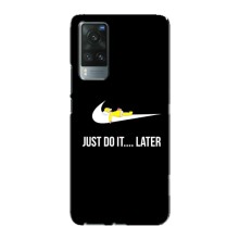 Чохол з логтипом Найк на Vivo X60 (Nike just do it)
