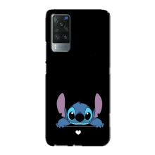 Чехол с принтом Стич на Vivo X60 – Стич на черном