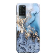 Мраморный чехол на Vivo X60 (VPrint) (Нежный мрамор)