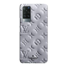 Текстурний Чохол Louis Vuitton для Віво Х60 – Білий ЛВ